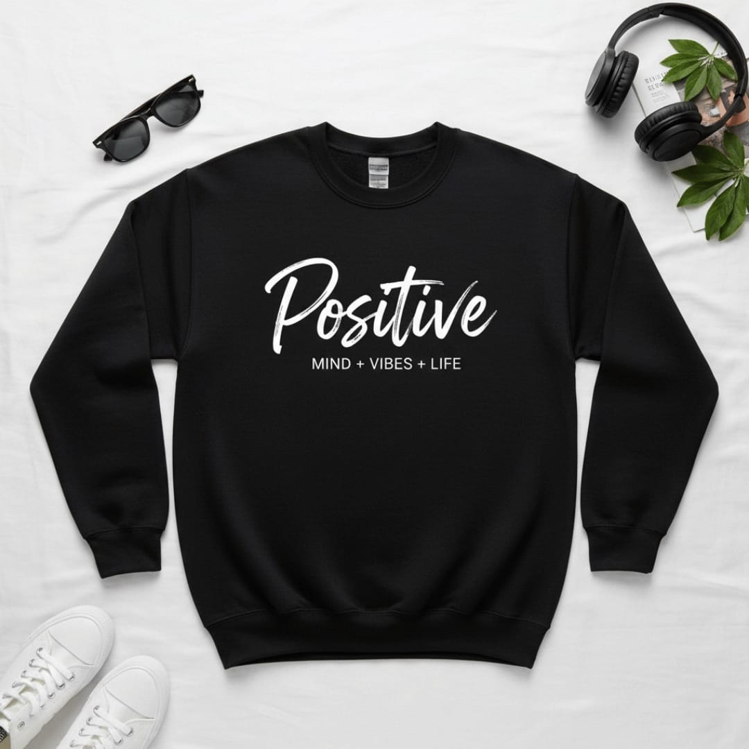 Black (positive) Sweatshirt