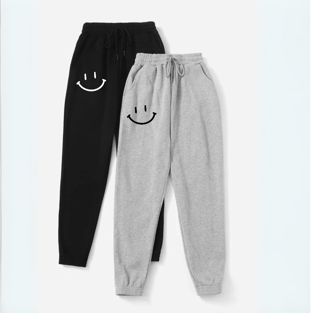 Pack of 2 Fleece Trouser (Smile)