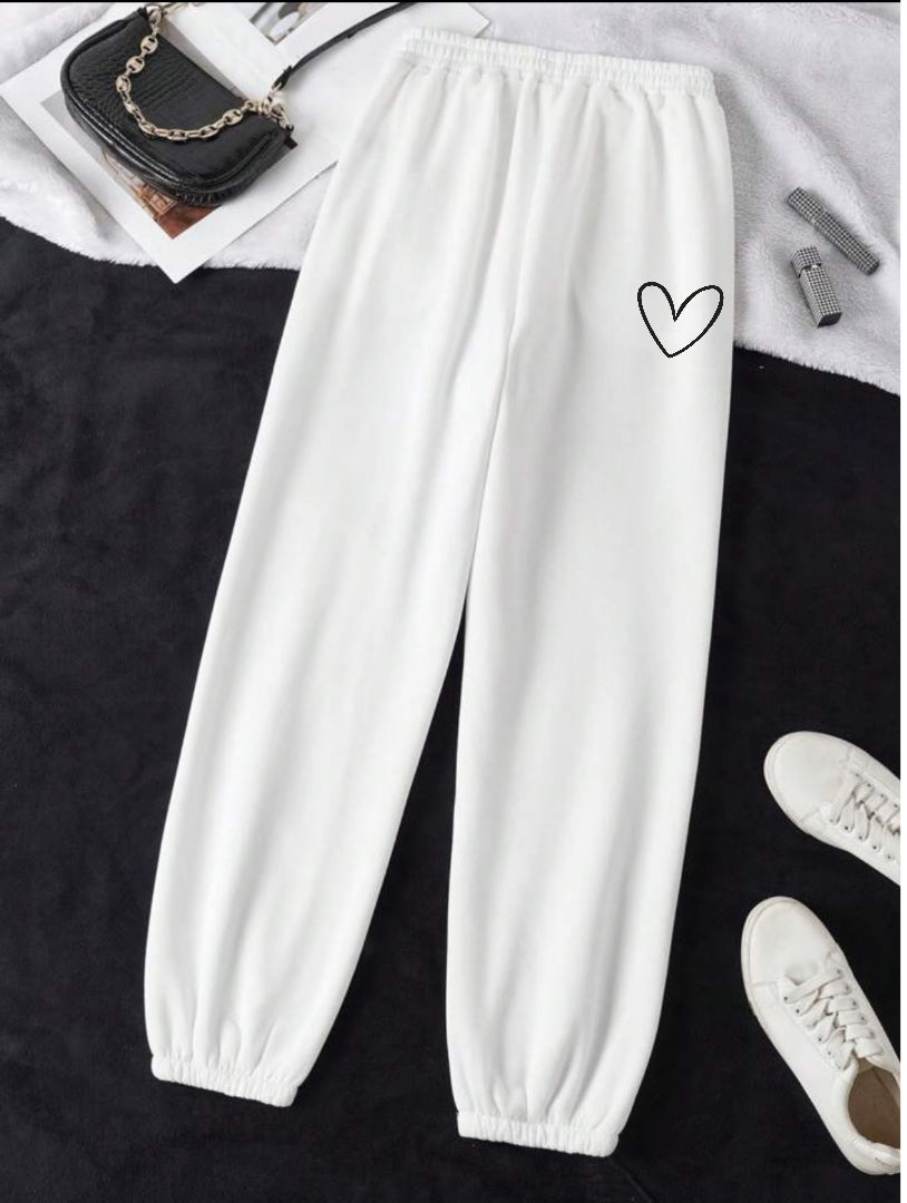 Pack of 2 Fleece Trouser (Heart)