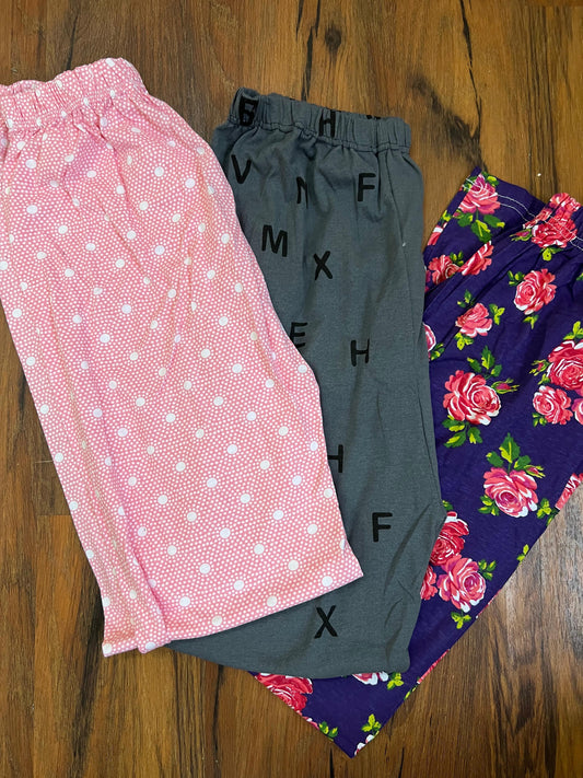 Pack of 2 Cotton Jersey Trousers