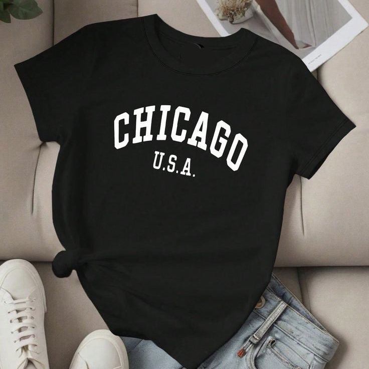 Black ( CHIGO ) oversize drop shoulder t-shirts