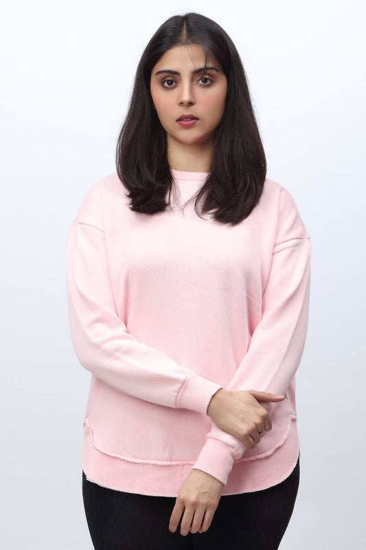 Fleece Favorite: Comfortable Pink Sweatshirt