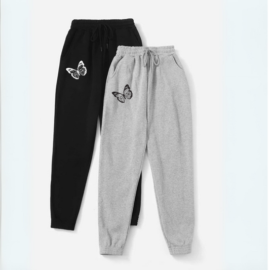 Pack of 2 Fleece Trouser (Butterfly)