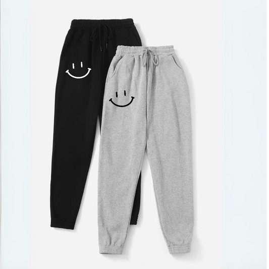 Pack of 2 Fleece Trouser (Smile)