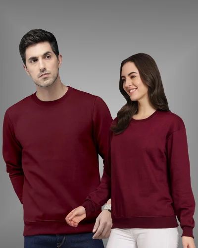 Fleece Favorite: Comfortable Maroon Sweatshirt