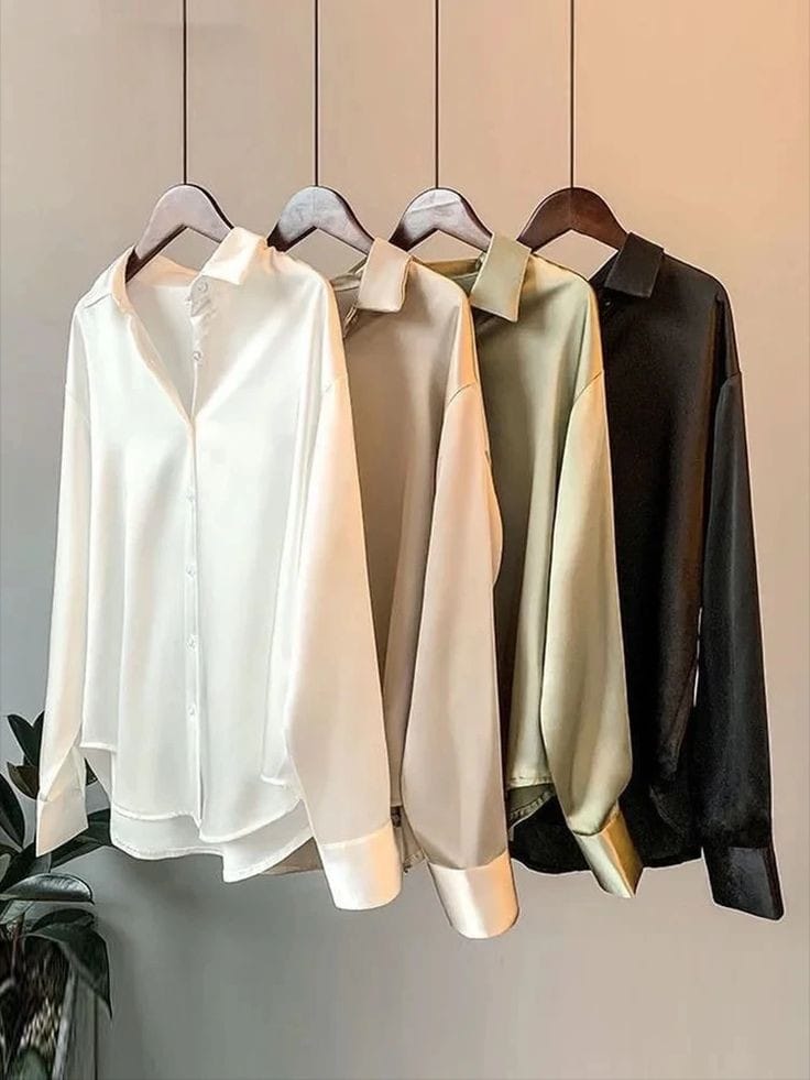 Pack of 2 Silk Shirt