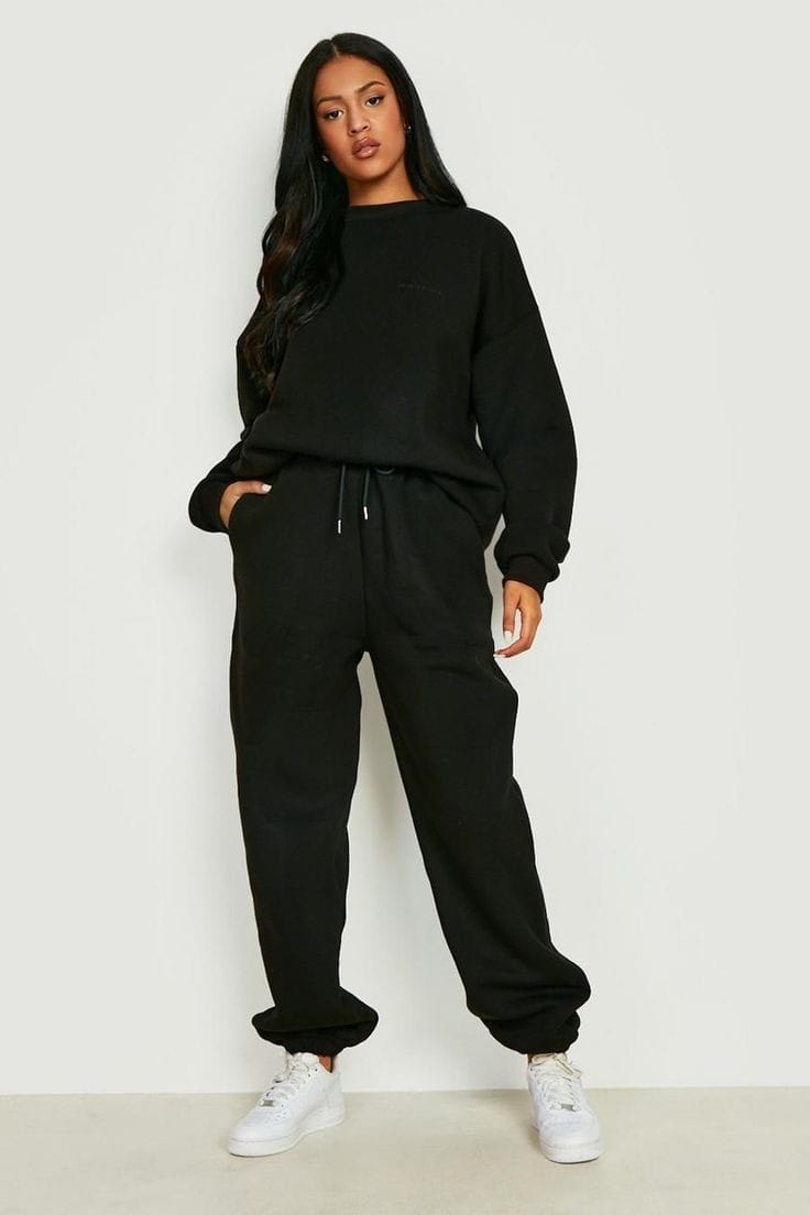 Black Track Suit (Plain)