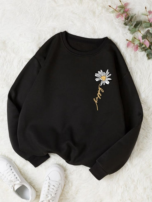 Black (Happy) Sweatshirt